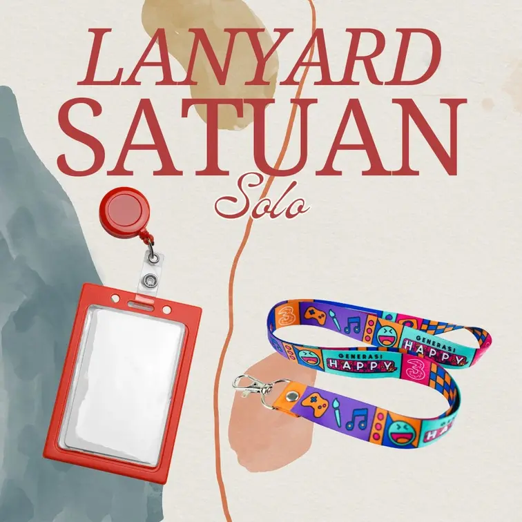 Cetak Lanyard Satuan Solo, Disini Tempatnya!
